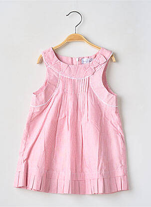 Blouse coupe évasée sans manche rose MAYORAL fille