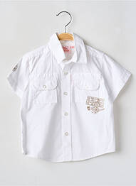 Chemise manches courtes poches beige P'TITES CANAILLES garcon