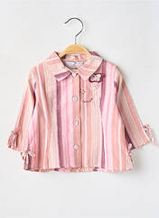 Chemisier rose BERLINGOT pour fille seconde vue