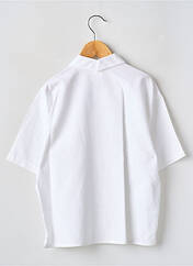 Chemise manches courtes blanc DU LUNDI AU SAMEDI pour garçon seconde vue