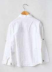Chemise manches longues beige BERLINGOT pour garçon seconde vue