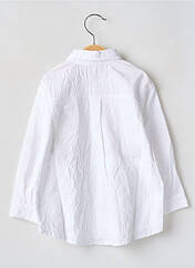 Chemise manches longues blanc TAPIOCA pour garçon seconde vue