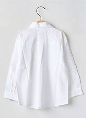 Chemise manches longues blanc TAPIOCA pour garçon seconde vue