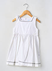 Robe mi-longue blanc DU LUNDI AU SAMEDI pour fille seconde vue