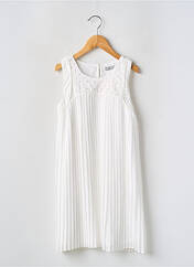 Robe mi-longue blanc MAYORAL pour fille seconde vue