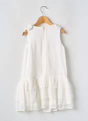 Robe mi-longue blanc MAYORAL pour fille seconde vue