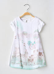 Robe mi-longue blanc MAYORAL pour fille seconde vue