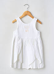 Robe mi-longue blanc TAPIOCA pour fille seconde vue