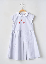 Robe mi-longue bleu COUDEMAIL pour fille seconde vue
