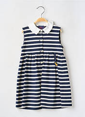 Robe mi-longue bleu COUDEMAIL pour fille seconde vue