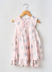 Robe mi-longue rose BERLINGOT pour fille seconde vue