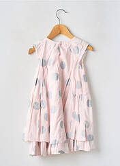 Robe mi-longue rose BERLINGOT pour fille seconde vue