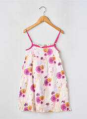 Robe mi-longue rose COUDEMAIL pour fille seconde vue