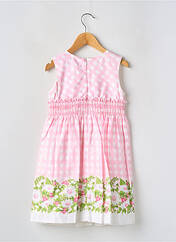Robe mi-longue rose MAYORAL pour fille seconde vue