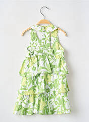 Robe mi-longue vert MAYORAL pour fille seconde vue