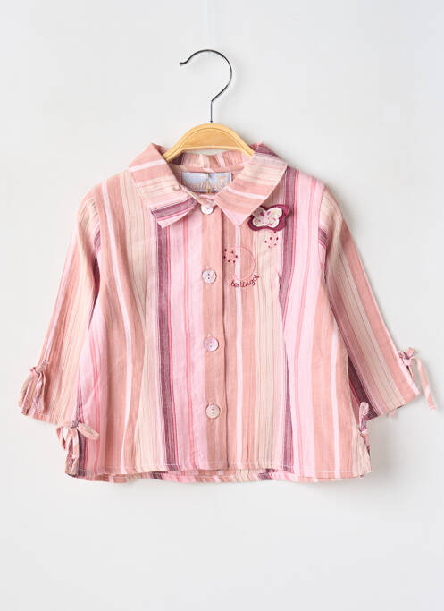 Chemisier rose BERLINGOT pour fille