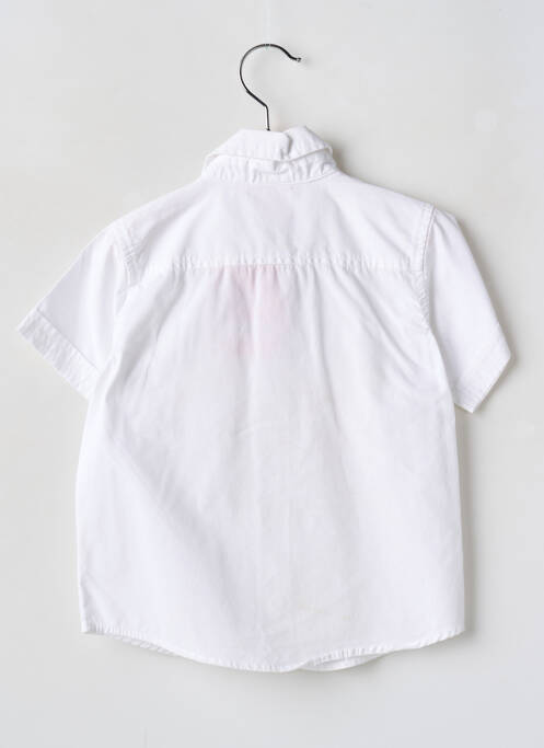 Chemise manches courtes beige P'TITES CANAILLES pour garçon