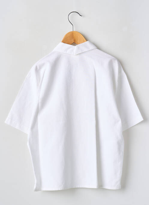 Chemise manches courtes blanc DU LUNDI AU SAMEDI garçon