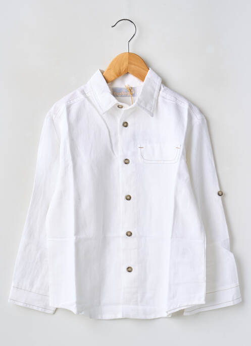 Chemise manches longues beige BERLINGOT pour garçon