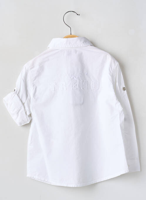 Chemise manches longues blanc BERLINGOT pour garçon