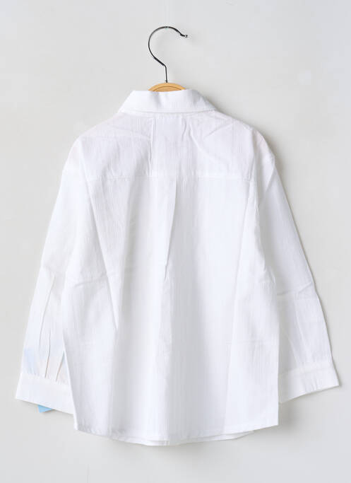 Chemise manches longues blanc TAPIOCA pour garçon
