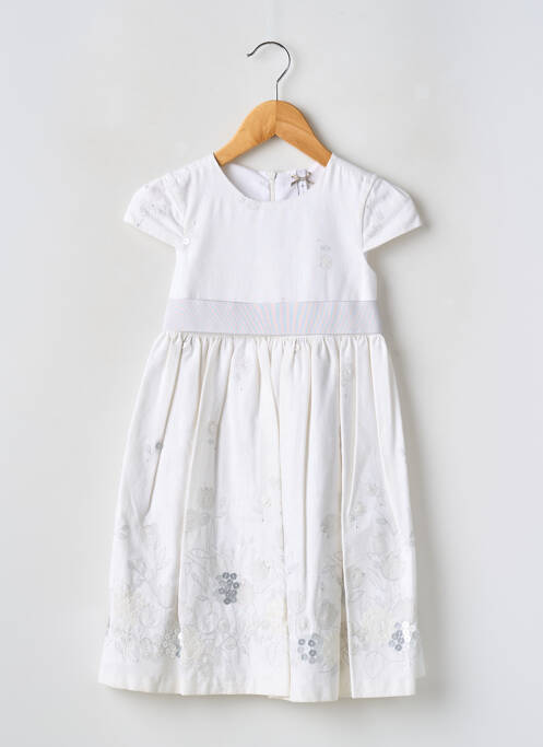 Robe mi-longue beige MAYORAL pour fille