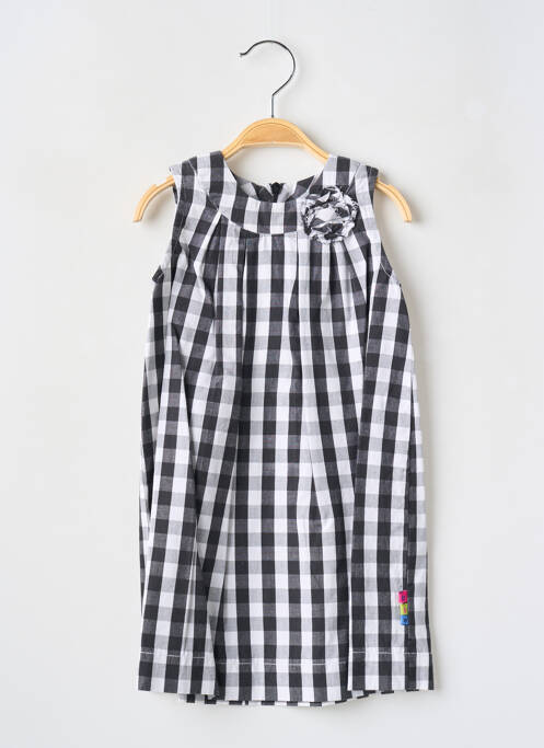 Robe mi-longue noir BERLINGOT pour fille
