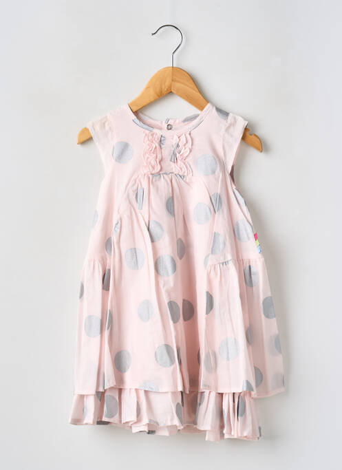 Robe mi-longue rose BERLINGOT pour fille