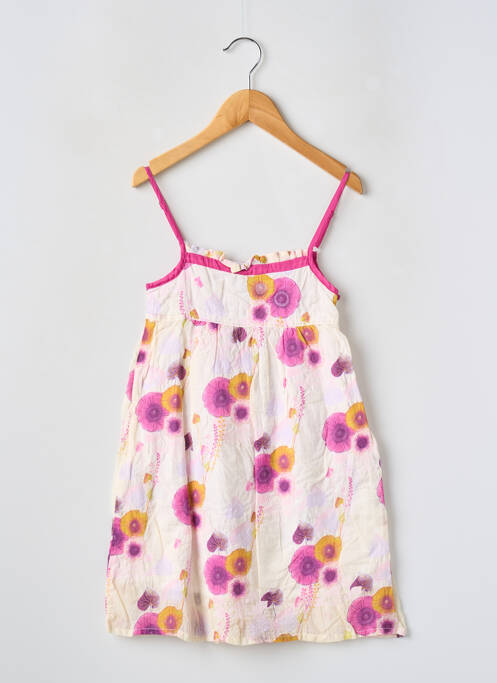Robe mi-longue rose COUDEMAIL pour fille
