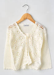 Gilet manches longues beige MAYORAL pour fille seconde vue