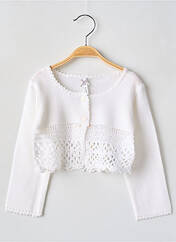 Gilet manches longues beige MAYORAL pour fille seconde vue