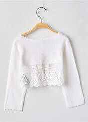 Gilet manches longues beige MAYORAL pour fille seconde vue