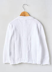 Gilet manches longues blanc NOMAD KIDS BY TPKA pour garçon seconde vue
