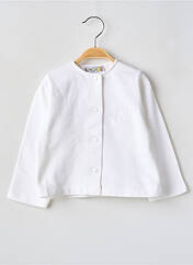 Veste casual blanc BFD CREATION pour fille seconde vue