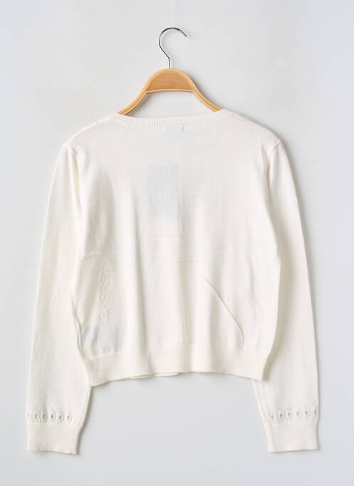 Gilet manches longues resserrée sur le bas beige MAYORAL fille