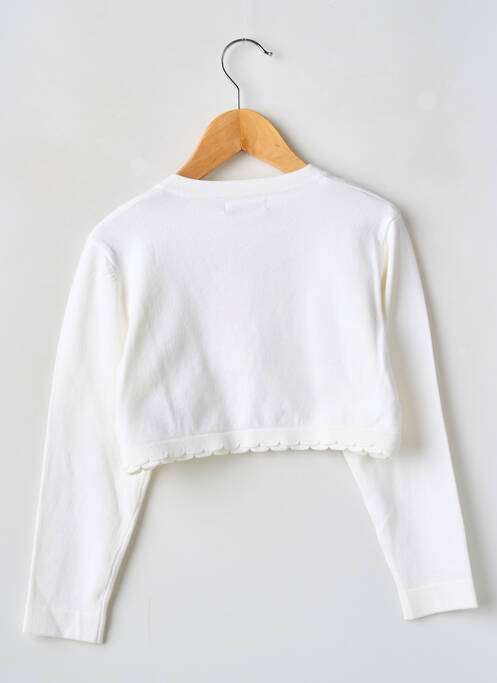 Gilet manches longues beige MAYORAL pour fille