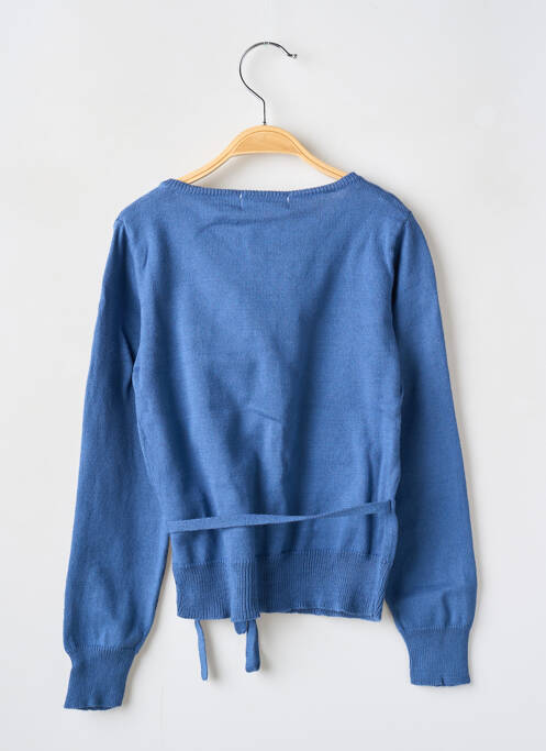 Gilet manches longues bleu CKS pour fille