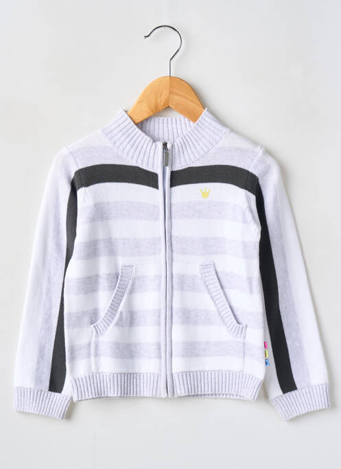 Gilet manches longues gris BERLINGOT pour garçon