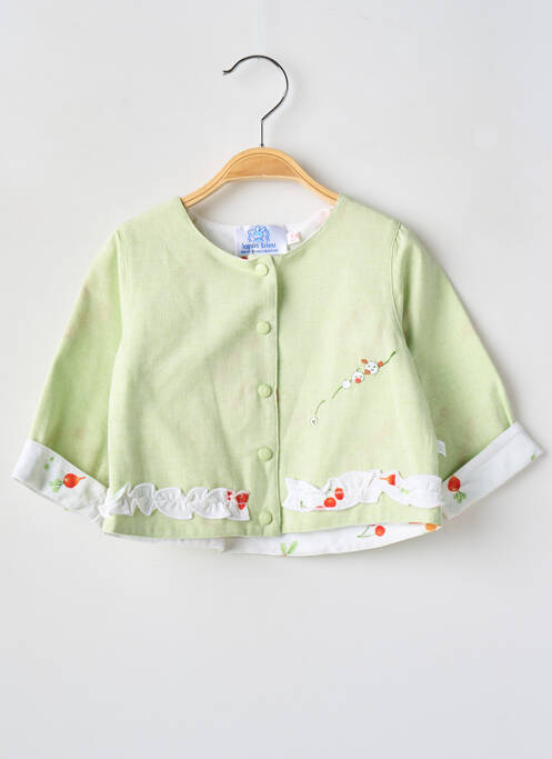 Veste casual vert LAPIN BLEU pour fille