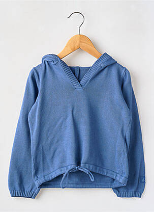 Pull manches longues manches longues bleu CLUB garcon