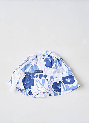 Chapeau imprimé fleurs bleu BERLINGOT fille