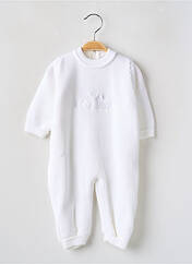 Combi-pantalon blanc COUDEMAIL pour enfant seconde vue