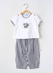 Ensemble pantalon noir LAPIN BLEU pour fille seconde vue