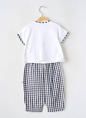 Ensemble pantalon noir LAPIN BLEU pour fille seconde vue
