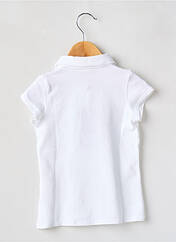 Polo blanc CLUB OCEAN SPIRIT pour fille seconde vue
