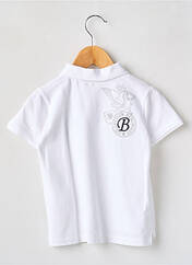 Polo blanc BERLINGOT pour garçon seconde vue
