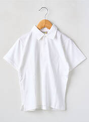Polo blanc BFD CREATION pour garçon seconde vue