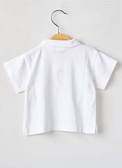 Polo blanc BFD CREATION pour garçon seconde vue