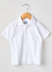 Polo blanc NEUTRO pour garçon seconde vue