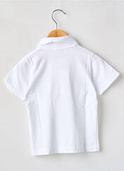 Polo blanc NEUTRO pour garçon seconde vue